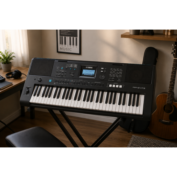 Обзор Yamaha PSR-E473: синтезатор для игры, аранжировок и записи