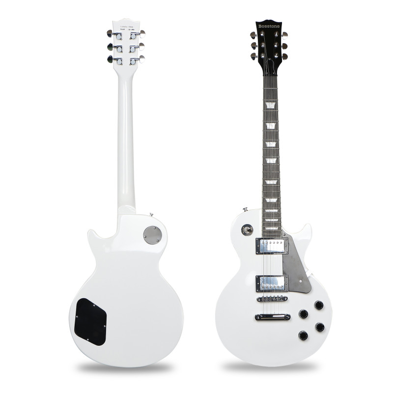 Гитара электрическая Bosstone LP-6 WH+Bag  