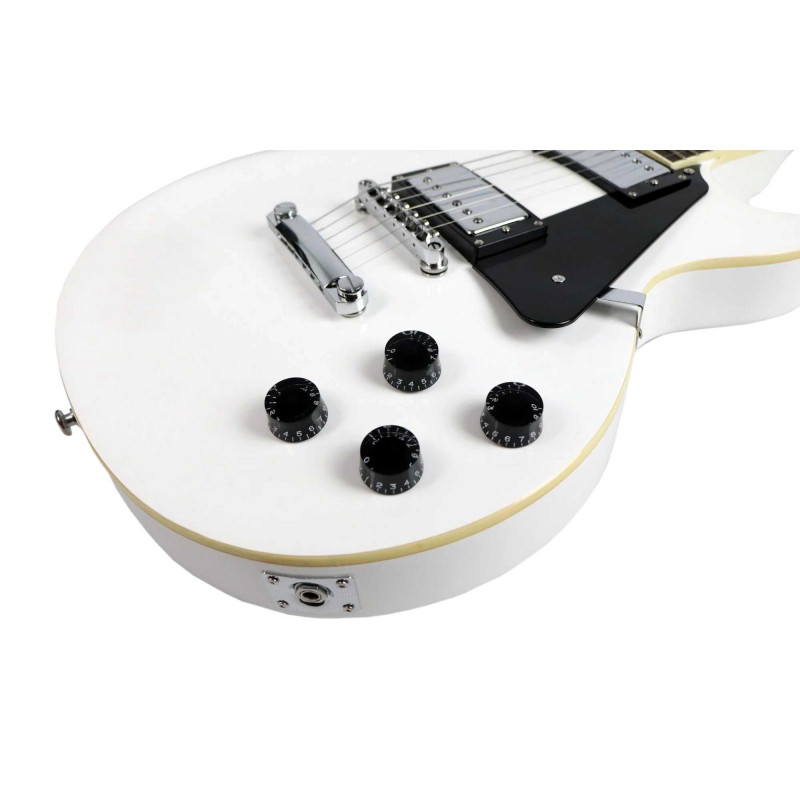 Гитара электрическая Bosstone LP-6 WH+Bag  