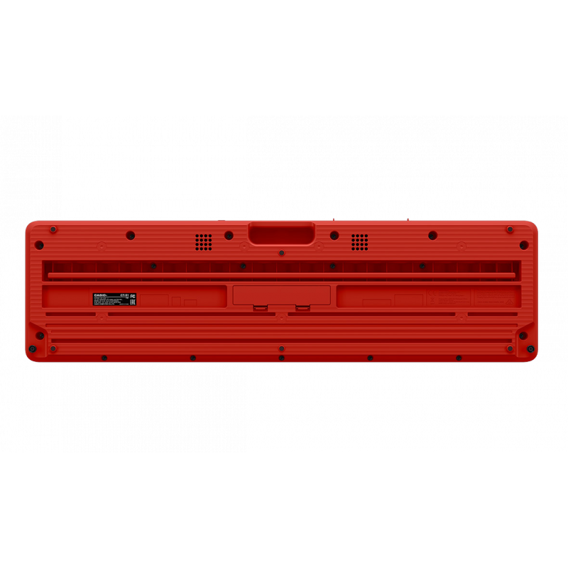 Облегчённое фортепиано Casio CT-S1 (61 клавиша) - красный